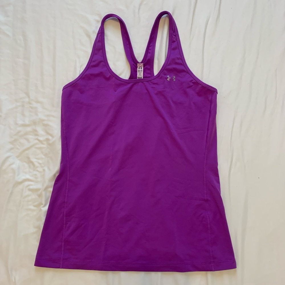 Under Armour purple racerback workout tank